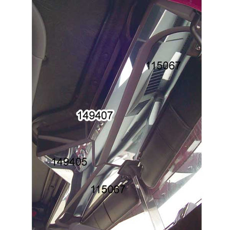 Freightliner passenger side lower headliner trim for semi trucks