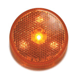 2-1/2" Reflector Style LED Marker Light Amber