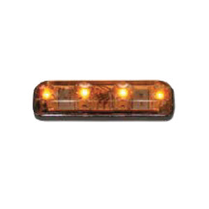 2-1/4" 4 LED rectangular marker light from another angle