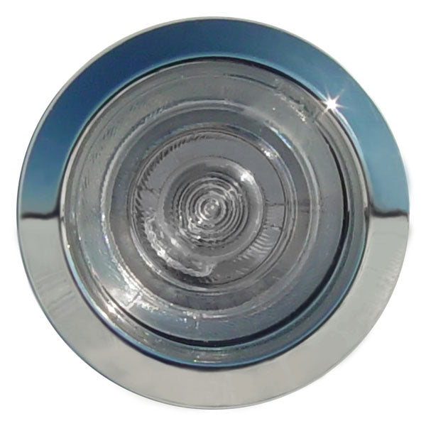 Chrome Bullseye Light Bezel