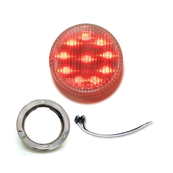 2" LED Marker Light with Stainless Steel Bezel