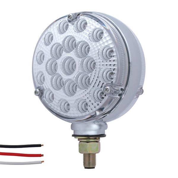 42 LED Reflector Double Face Turn Signal, Clear