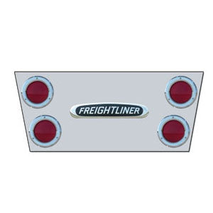 SS FL Rear Center Panel with Four 4" Lights