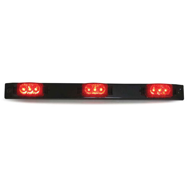 Black Light Bar with Red Spyder LED Lights
