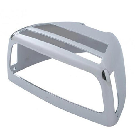 Peterbilt chrome headlight turn signal cover for semi trucks (variant 2)