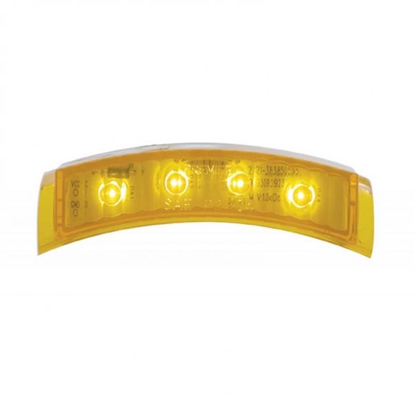 Peterbilt Amber 4 LED Headlight Signal Light