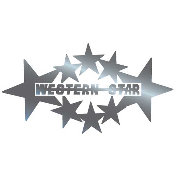 Western Star Eight Star Surround Logo Trim