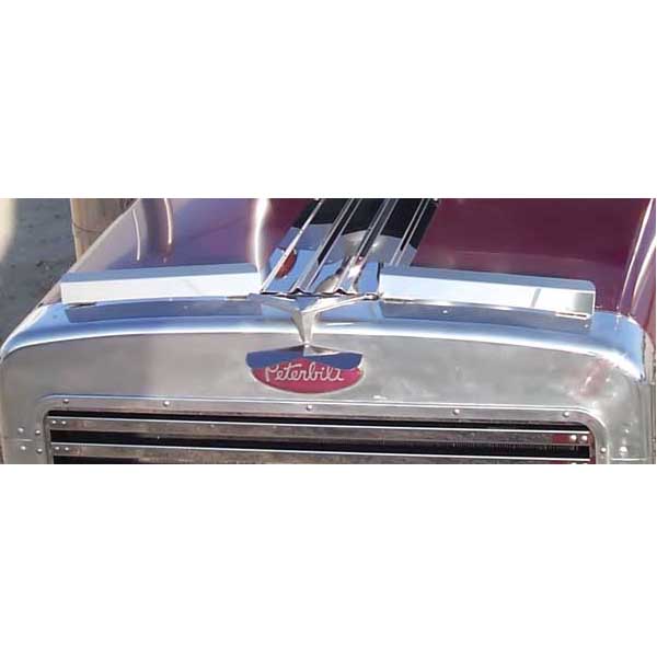 Peterbilt 359 Top Hood Deflectors