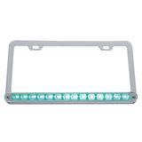 License Plate Frame with LED Strip Light