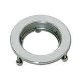 Stainless 2" Round Invisible Stud Flange Mount Rim