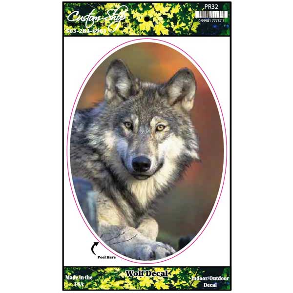 Wolf Vinyl Decal