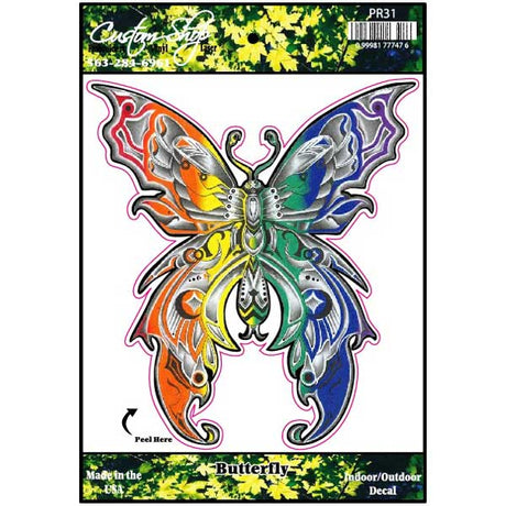 Butterfly vinyl decal