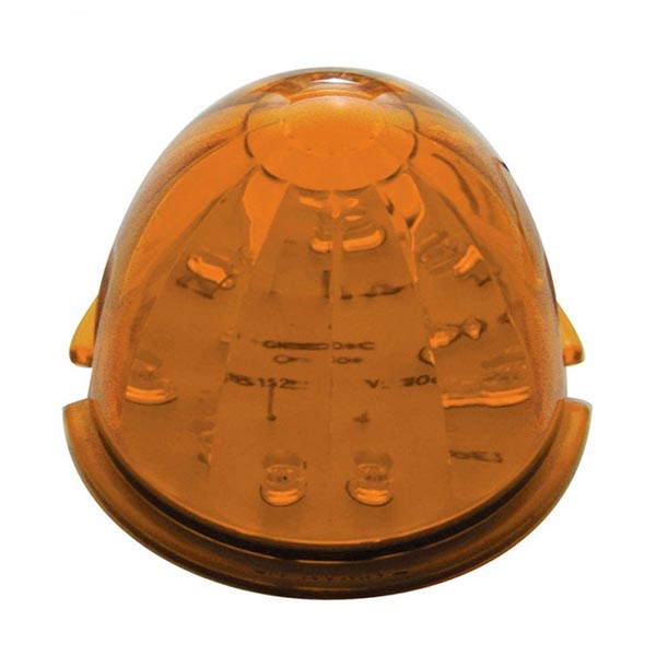 3" Amber 17 LED Watermelon Cab Light