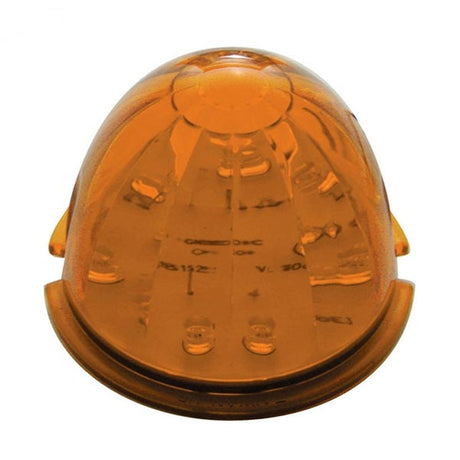 3" Amber 17 LED watermelon cab light