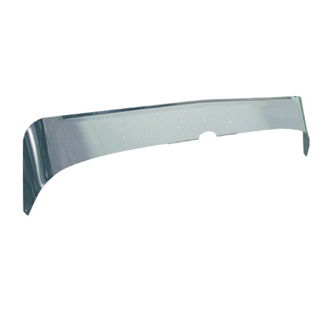 Peterbilt 357 stainless steel aeroshield for semi trucks