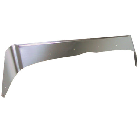 Peterbilt 379 stainless steel aeroshield for semi trucks