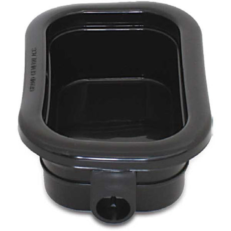 Rectangular closed back grommet