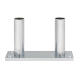 4" Chrome Floor Mount Train Horn Stand