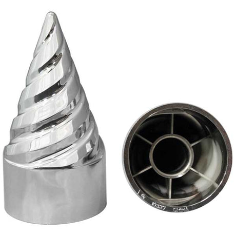 33mm Chrome R/h twister nut cover - thread on