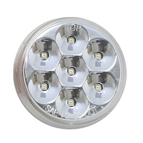 Another angle of 2-1/2" Round pearl LED marker light