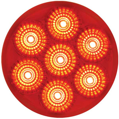 2-1/2" Round spyder LED marker light, closer view