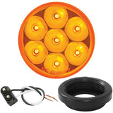 2" Pearl LED Marker Light with Grommet