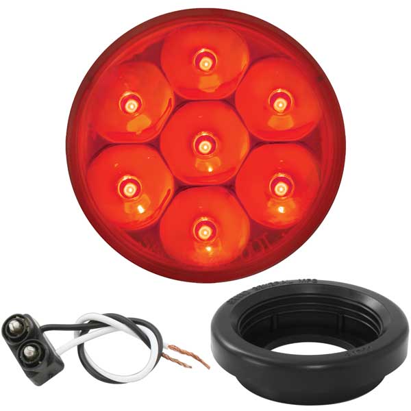 2" Pearl LED Marker Light with Grommet
