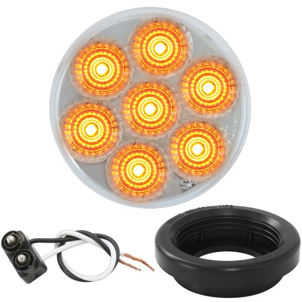 2" Spyder LED Marker Light with Grommet and Plug