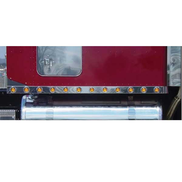 LED Sleeper Panels for Peterbilt 70" Unibilt Ultra Sleeper with Extension