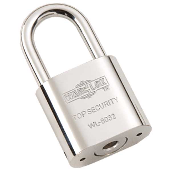 War-Lok 1 5/8" Chrome Padlock