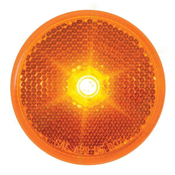 2-1/2" Single LED Light with Reflector