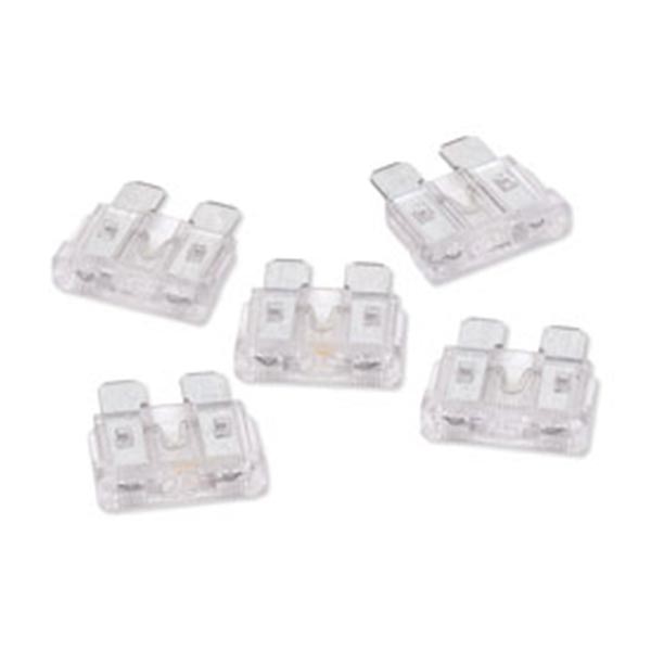 25 Amp Clear ATO Blade Fuses 5PK