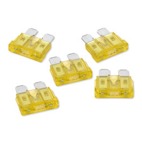 20 Amp ATO Fuses 5PK