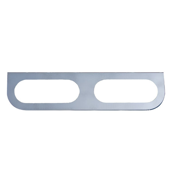 Stainless Steel Double Oval Light Bracket