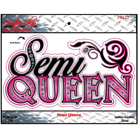 Semi queen decal