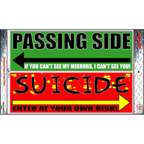 Passing side set decals