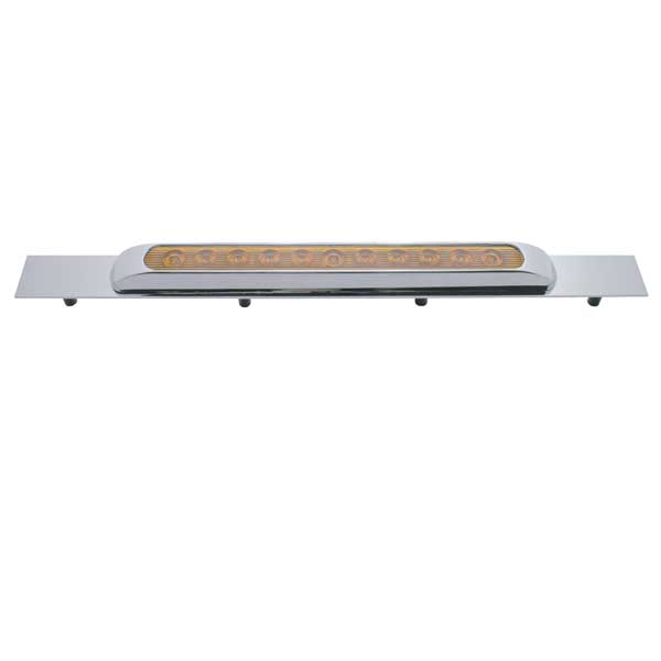 LED Chrome Top Mud Flap Accent (EA)