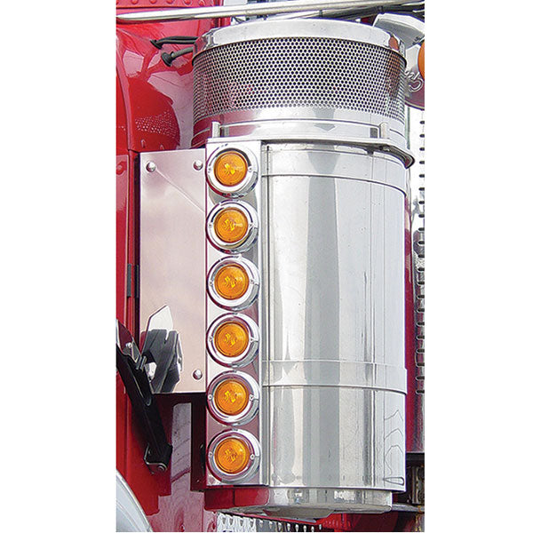 Freightliner 13" Donaldson Front AC LED Light Bars