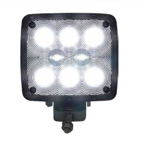 4-3/8" 8 LED rectangular work light