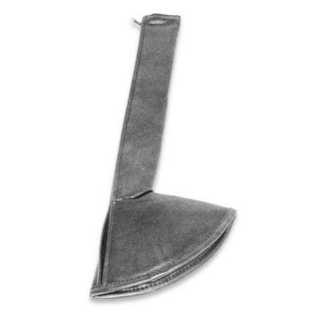 18" Gray shifter boot cover