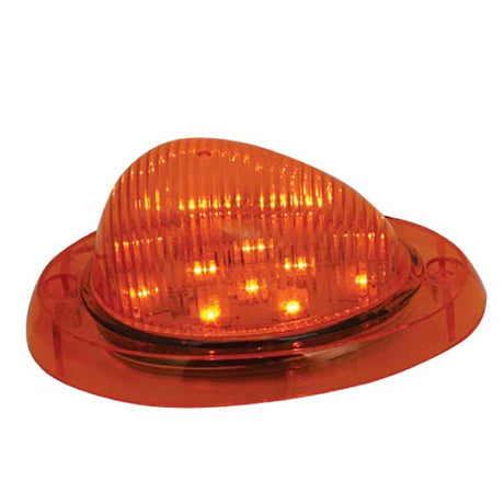 Freightliner LED fender side marker light, close-up