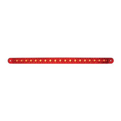 Close-up of 12" Dual function LED light bar