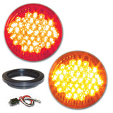 4" Round Standard LED Light with Grommet & Pigtail