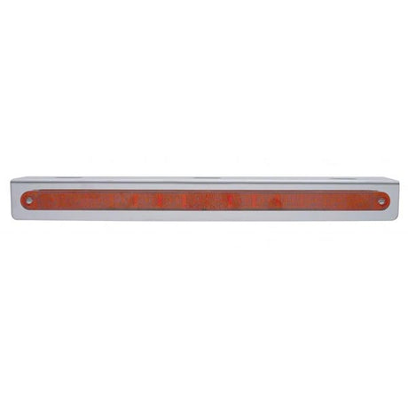 12" Red 14 LED S/t/t light with stainless bracket