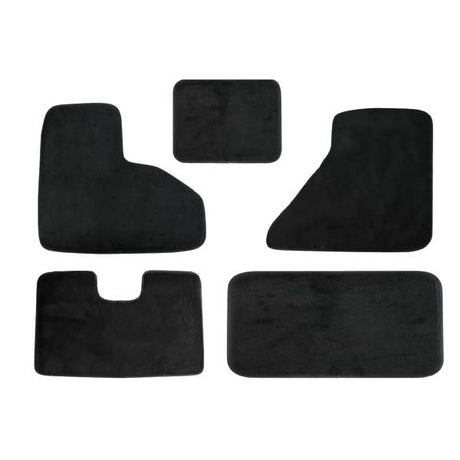 Freightliner five-piece carpeted floor mat set for semi trucks