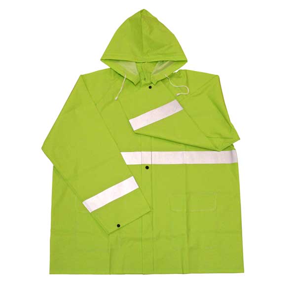 35mm Fluorescent Green Rain Jacket