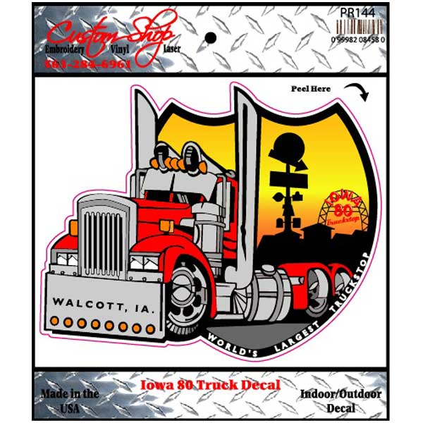 Iowa 80 Decal