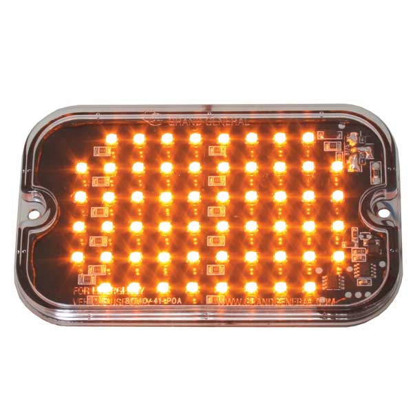 5" 56 LED Ultra Thin 15 Flash Strobe Light