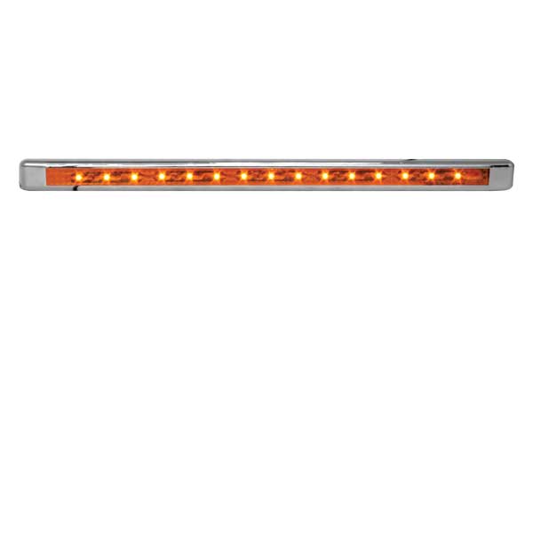 12" Ultra Thin LED Marker Light Bars with Bezel
