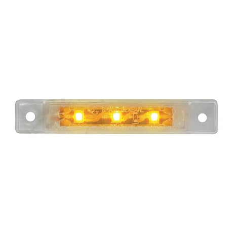 Close-up of 3.5" Ultra thin LED marker light with bezel